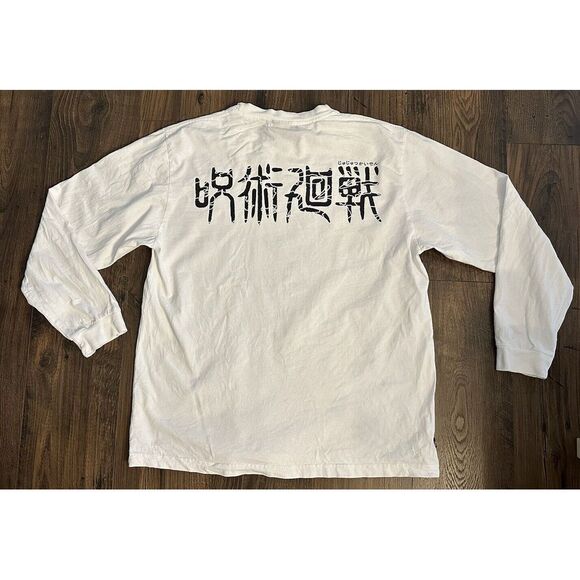 100 Thieves x Jujutsu Kaisen Finger Long Sleeve Tee XL Made In USA - Picture 2 of 9